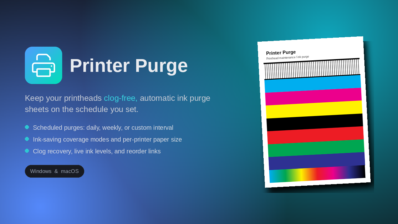 Printer Purge